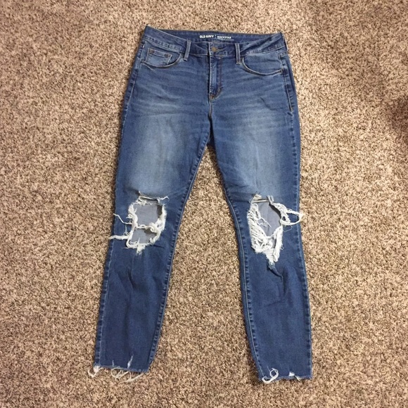 rockstar ripped jeans